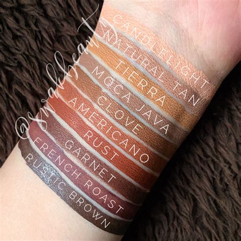 Natural Nude Shadow Comparison Swatches Swakbeauty