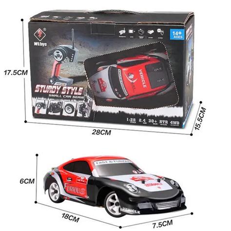 Wltoys K969 1/28 2.4G 4WD Brushed RC Car Drift Car — Makerfire