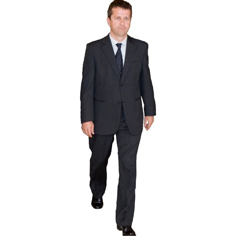 Professional Man In Business Attire Walking Free Hd Png Png All