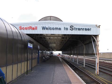 Stranraer Station © Derek Menzies Geograph Britain And Ireland