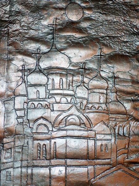 Чеканка по металлу своими руками для детей