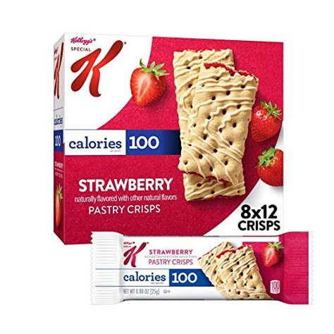 Kelloggs Special K Pastry Crisps Breakfast Bars 100 Calorie Snacks