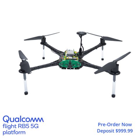 Qualcomm Debuts AI Powered Flight RB5 5G Drone Platform Light Stalking