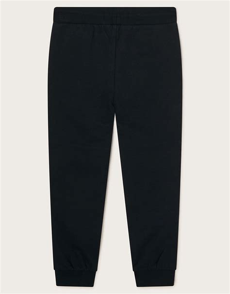 Reinforced Knee Joggers Black | Boys' Trousers & Jeans | Monsoon UK.