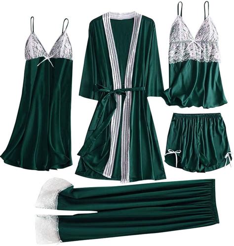 MVNSFEW Silk Sexy Lingerie For Women Silk Sexy Lingerie For Women Christmas Lingerie Silk Sexy