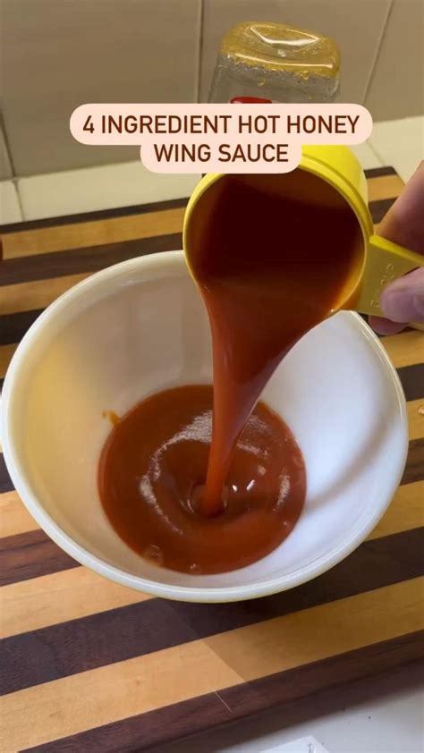 Spicy Hot Honey Wing Sauce Recipe