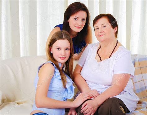 Three Generations Of Women Together — Stock Photo © Sergeynivens 5154843