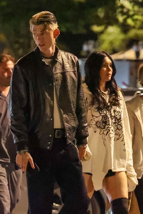 MEGAN FOX and Machine Gun Kelly Out for Dinner at Erewhon in Los