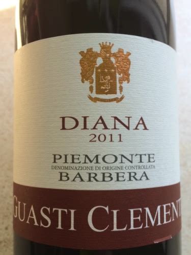 Guasti Clemente Diana Piemonte Barbera Vivino Australia