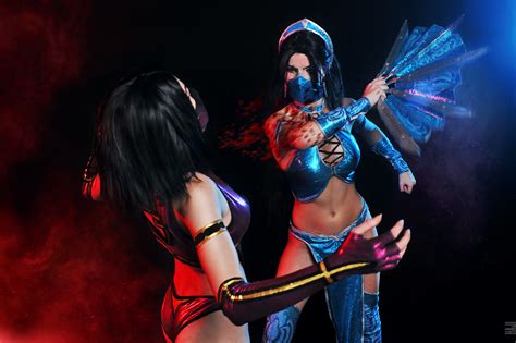 Mileena And Kitana Mortal Kombat Cosplay By Nemu013 On Deviantart