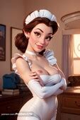 ProGenArts Belle In Maid Uniform Porn Comics Sex Games SVSComics