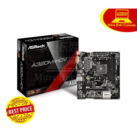 Jual Mainboard Motherboard Asrock A320m Hdv Shopee Indonesia