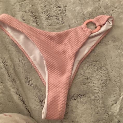 Women S Pink Bikini And Tankini Bottoms Depop