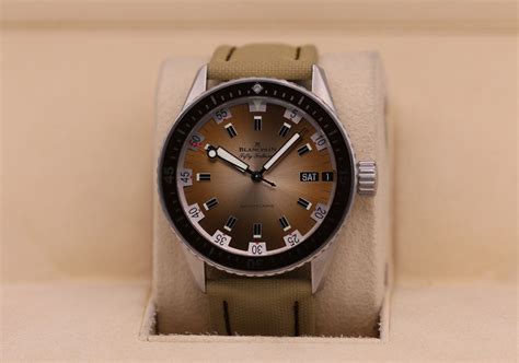 Blancpain Fifty Fathoms Bathyscaphe Day Date Desert Edition 5052 1146