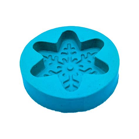 Floco De Neve Molde De Silicone Elo Produtos Especiais