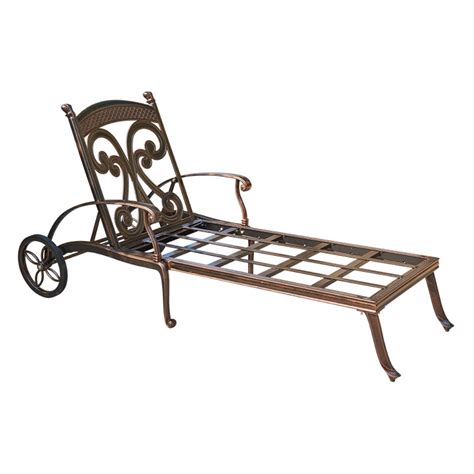 Шезлонг из литого алюминия Вилла(Villa) - Мир Дачника