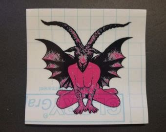 Baphomet Girl Car Etsy