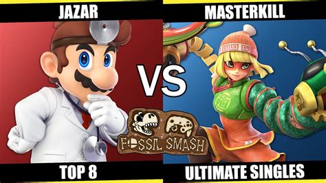 Fossil Smash 2023 Top 8 Jazar Dr Mario Vs Masterkill Min Min SSBU