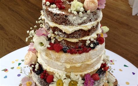 Matara Naked Cake Cut Above Cake Co