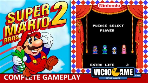 🎮 Super Mario Bros 2 Nintendo Complete Gameplay Viciogame