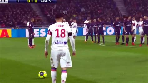 Lyon PSG ENORME BUT DE NABIL FEKIR 1 0 OL PSG Vidéo Dailymotion