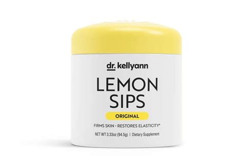 Dr Kellyann Lemon Sips Lemon Skin Firming Sip