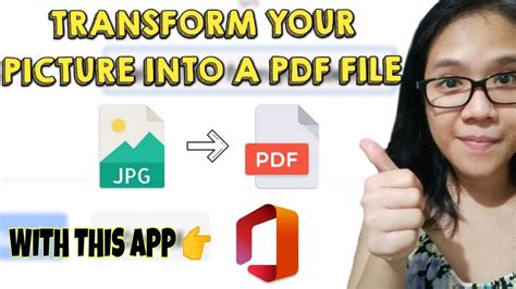 PAANO GAWING PDF FILE ANG JPEG O PICTURE MO Eka P YouTube