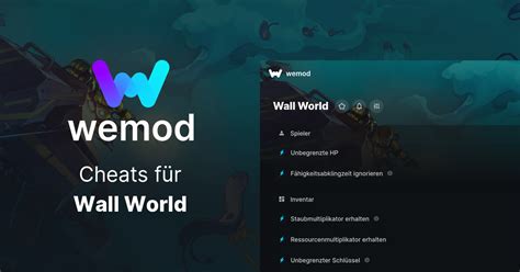 Wall World Cheats Und Trainer F R Pc Wemod