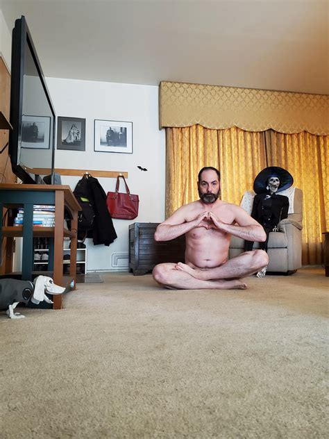 Sending Love Out To U M Asin Manci And All Of You Naked Yoga Enthusiasts From Me In Easy Pose On