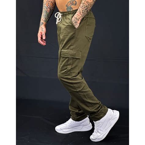 Calça Cargo Unissex Skatista 6 Bolsos Shopee Brasil