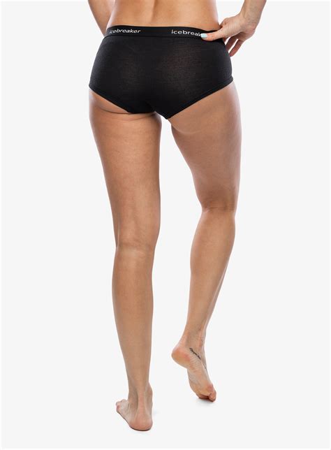 Bokserki Termoaktywne Damskie Icebreaker Sprite Hot Pants Blk A Pl
