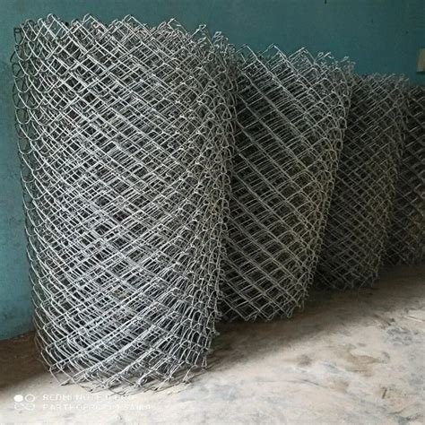 Iron Galvanized Mm Gi Chainlink Mesh Height Feet At Rs