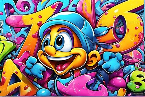 Cartoon Graffiti Wallpaper Cartoon Graffiti Background Cartoon