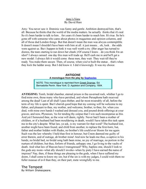 funny monologues women 11