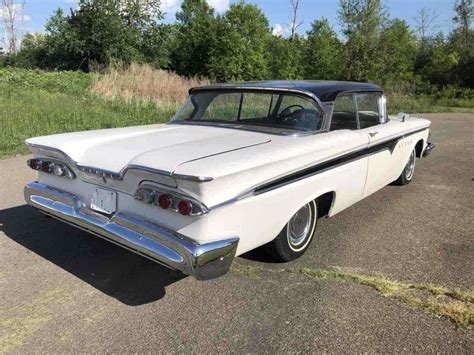 1959 Edsel Ranger Sedan White Rwd Automatic 2 Door Hardtop Classic