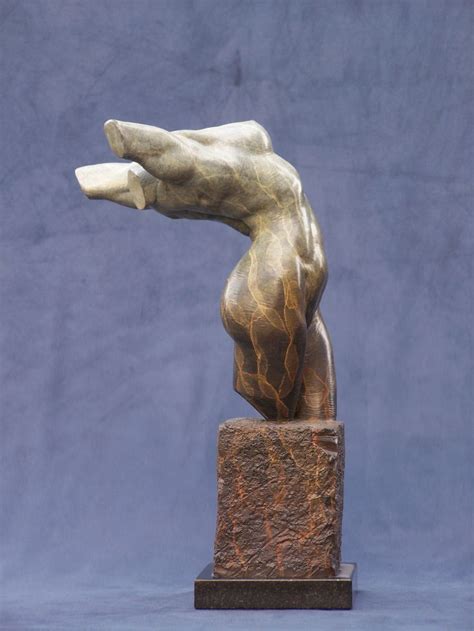 Bronze Female Torso Fragment Nude Torso Sculpture Sculpture Bronze Sculpture Art Female Torso