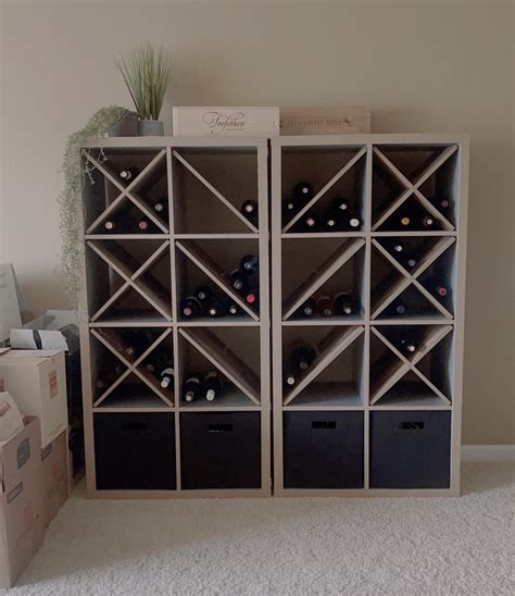 Ikea Wine Rack Hack Wine With Paige