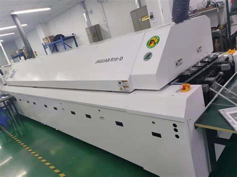 High Capacity Double Track Hot Air Lead Free Reflow Oven With Heating Zones China Reflow