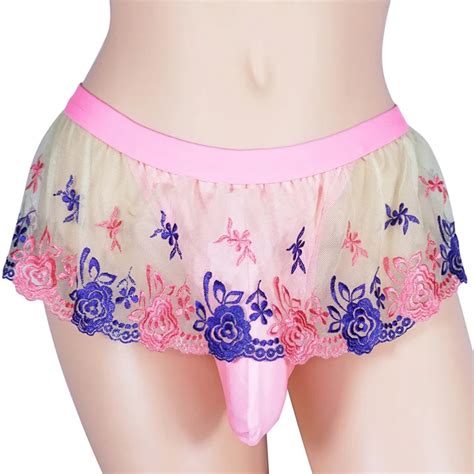 Ropa Interior Gay Para Hombre Bikini Sexy Con Suspensorio Y Parte Trasera En T De Encaje Con