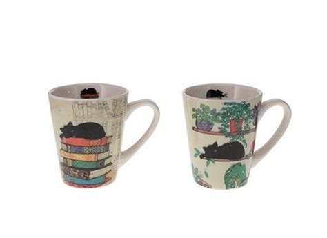 Set 2 Cani Pisici 6 X 7 Cm Kiub
