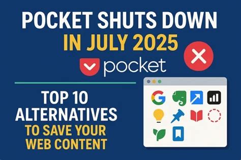 Pocket Shuts Down In July 2025: Top 10 Alternatives To Save Your Web ...