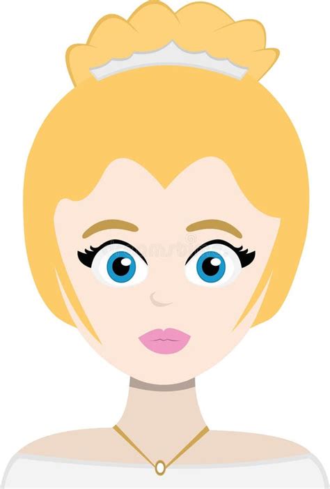 Blonde Princess Stock Vector Illustration Of Head Princess