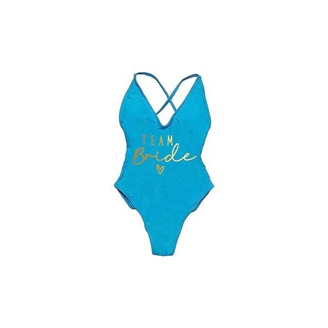 Gyios Bikini Triangolo Donna Sexy Imbottito Costume Da Bagno One Piece Donne Team Bride Costume