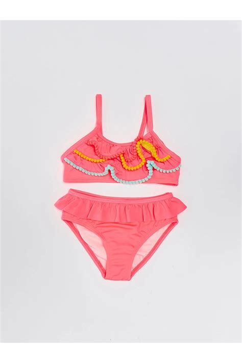LC Waikiki Lcw Baby Esnek Kumaştan Baskılı Kız Bebek Bikini Takımı Fiyatı Yorumları Trendyol