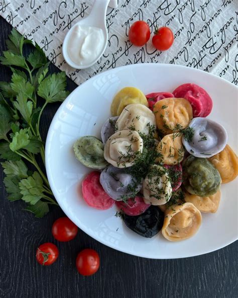 Пельмени цветные свинина говядина, 500 г – Купить во Владивостоке!