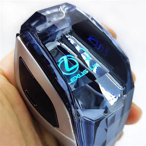 Touch Activated Lexus Crystal Shift Knob Led Illuminated Shifter
