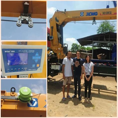 Mobile Crane Load Moment Indicator System For Pedestal Crane Safety