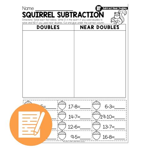 Lucky To Learn Math Subtract Near Doubles Lesson 2 16