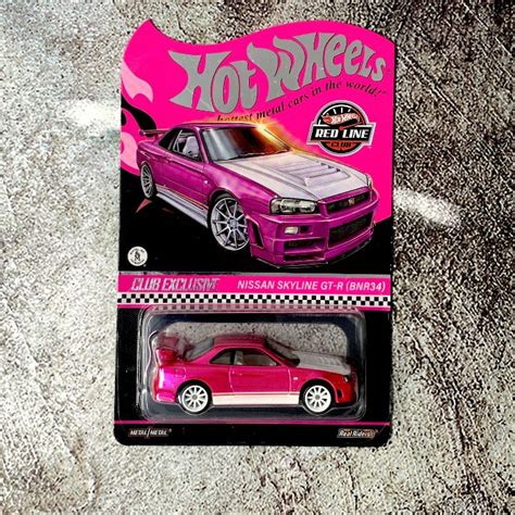 Jual Hot Wheels Rlc Nissan Skyline R Pink Shopee Indonesia