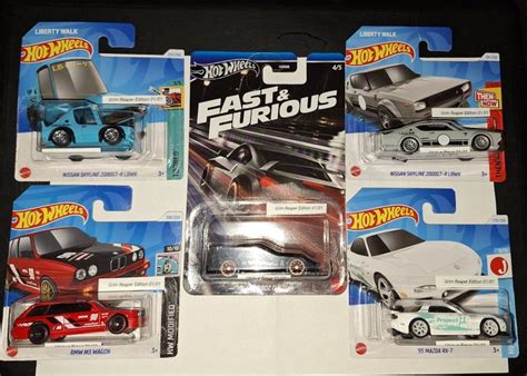 Hot Wheels Model Car Nissan Mazda Bmw Customized